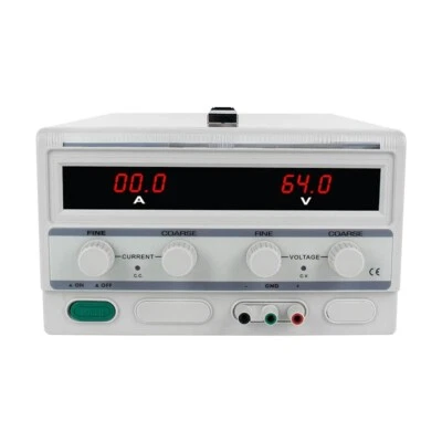 LW TPR-6405D 64V 5A Linear High Power LED Low Cost Digital Adjustable Bench - Image 1 of 4