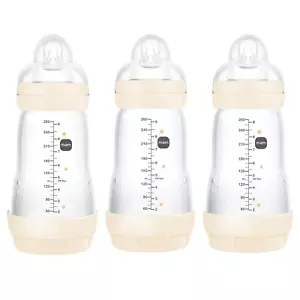 Easy Start Anti-Colic Bottle, Baby Essentials, Medium Flow Bottles with Silicone - Picture 1 of 12