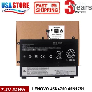 7.4V 34Wh 45N1748 45N1749 45N1750 45N1751 battery for Lenovo Thinkpad Yoga 11e - Picture 1 of 4
