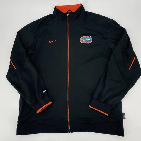 Florida Gators Jacket Mens XL Nike Full Zip Performance Sweatshirt Polyester Cover