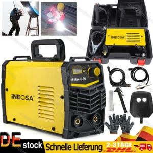 Schweißgerät Elektroden Inverter MMA-250 Elektrodenschweißgerät Set Schweißer - Bild 1 von 12