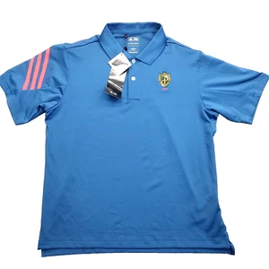 Polo Golf Shirt Adidas Lycra Junior Size L [3 Stripes] St Davis Golf Club, PA - Picture 1 of 12