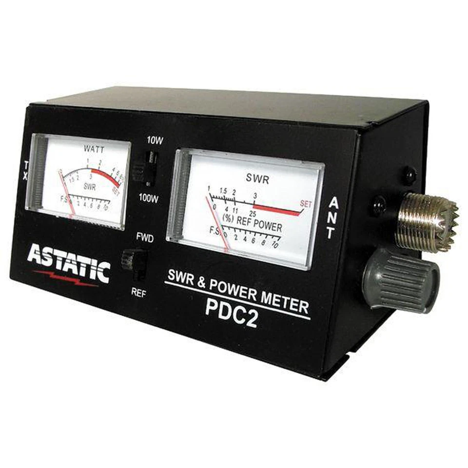 Astatic Pdc2 Astatic - Pdc2 100 Watt Swr, Rf Power & Field Strength Meter - Image 1 of 1