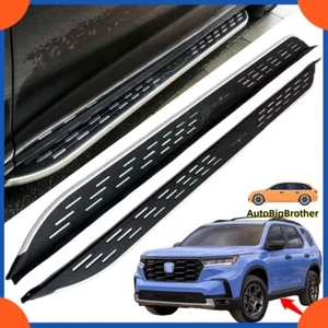 Fits for Honda pilot 2023 2024 2Pcs Running Boards Side Steps Pedals Nerf Bar - Picture 1 of 10