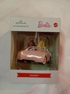 NEW IN BOX Hallmark Barbie in Car Hallmark Christmas Tree Ornament 3HCM2172 - Picture 1 of 4