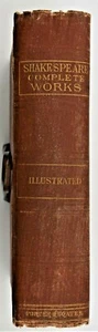 1875 Vintage The Complete Works Of William Shakespeare with A Life of the Poet - Picture 1 of 12