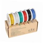 26 awg Wire Solid Core Hookup Wires-6 Different Colored 6 colors each 30ft