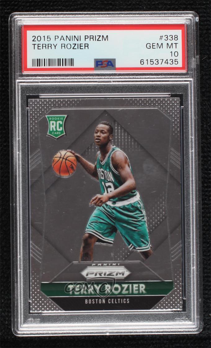 2015-16 Panini Prizm Rookies Terry Rozier #338 PSA 10 GEM MT Rookie RC