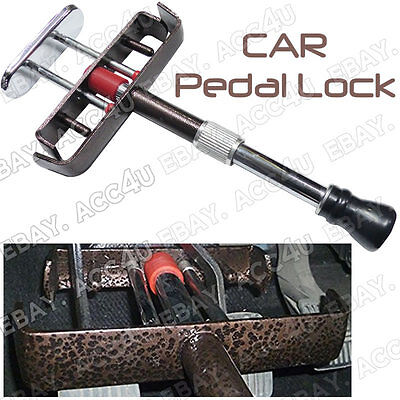 Car Van Brake Clutch Foot Pedal Anti Theft High Security Adjustable Clamp Lock • 34.08€
