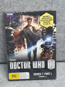 NEW: DOCTOR WHO Series 7: Part 1 Sci-Fi Drama DVD Region 4 PAL Free Fast Post - Picture 1 of 2