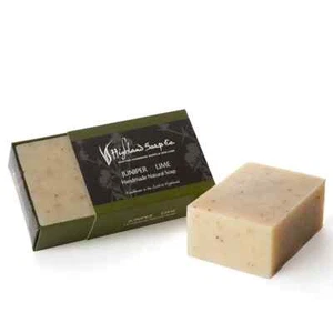 The Highland Soap Company Organic Juniper & Lime Handmade Soap 190g - Picture 1 of 1