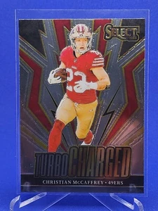 2023 Panini NFL Select Christian McCaffrey No. TUR-CMC Turbo Charged SF 49ers - Picture 1 of 2