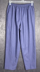 Womens Alfred Dunner Mauve Polyester Pull-On Pants Size 14 (28W-32Wx30L) - Picture 1 of 10