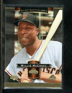 WILLIE McCOVEY - 2003 -UPPER DECK / SWEET SPOT CLASSIC - CARD No # 89 