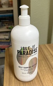 Isle of Paradise Self-Tanning Butter Hello Golden Glow 16.9 oz NEW - Picture 1 of 2