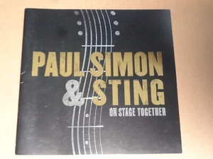 Paul Simon & Sting 2015 UK Tour Programme - Picture 1 of 1