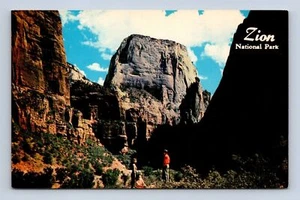 The Great White Throne-Zion National Park Utah Postcard Unposted - Picture 1 of 2