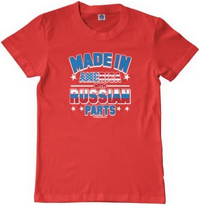 Threadrock Kids Made in America with Russian Parts Youth T-shirt Russia - Picture 1 of 7