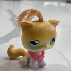 Littlest Pet Shop #42 Kurzhaar Katze LPS Gen 1 Kätzchen Figur Bad Hair Day Kitten 2 - Bild 1 von 5