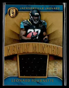 Memorabilia Panini Gold Standard 2017 recién acuñada Leonard Fournette/199 - Imagen 1 de 2
