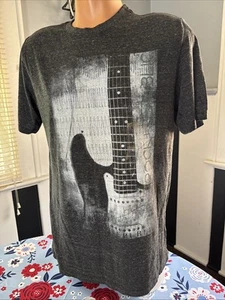 Guitarra Camiseta De Colección Deadstock Nuevas Etiquetas Rock & Republic Y2K Para Hombre Grande The Iconic - Imagen 1 de 7