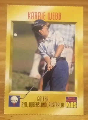 Sports Illustrated for Kids Serie 2 1996 Karrie Webb Foto 1 de 3