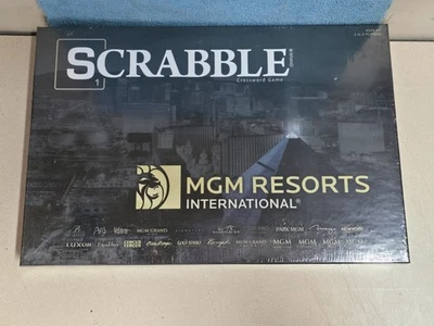 MGM Resorts International USAopoly Scrabble Crossword Game New in Sealed Box 8+ - Image 1 of 2