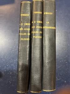 Of young Girls In Bloom & Prisoner: Marcel Proust 1923-24 Ltd Ed HC Nouvelle Ed. - Bild 1 von 13