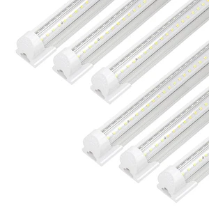 LED Shop Light 4FT, 42W 6300LM 5000K Super Bright White,V Shape Integrated T8... - Picture 1 of 7