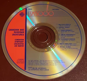 DISC ONLY CD-SM5000 Canadian and Russian Overtures - Edmonton Symphony Orchestra - Imagen 1 de 2