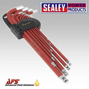 Sealey AK7164 Kugelnde Sechskantschlüssel Set 11-teilig x lang metrisch - Bild 1 von 1