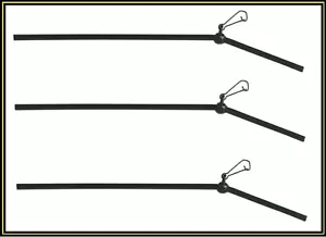 KIT 3 ANTI TANGLE DA PESCA CARPFISHING LEDGERING SURFCASTING ATTACCO PASTURATORE - Foto 1 di 1