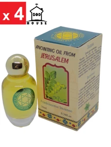 Lot of 4 x Anointing Oil frankincense incienso 10ml - 0.34oz From Holyland - Picture 1 of 1