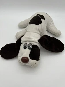 Tonka Pound Welpen 18 Zoll weiß mit Flecken Plüschtier Stofftier Welpe 1985 Vintage Hund - Bild 1 von 7