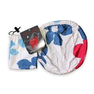 Grand Trunk Tropical Parachute Nylon Pocket Flying Disc in pouch Travel NWT - Picture 1 of 5