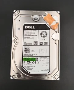 92MDW 092MDW ST8000NM0205 DELL SEAGATE 8TB 7.2K 6G 512E SATA 3.5" HARD DRIVE - Afbeelding 1 van 3