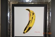 Andy Warhol Lithographie 50x50cm, limitiert, Nass- & Prägestempel, signiert.