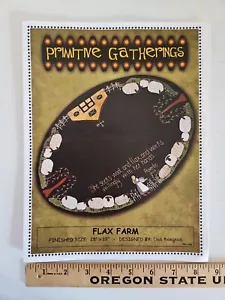 Primitive Gatherings FLAX FARM Table Mat Pattern PRI-389 Proverbs 31 28" x 19" - Picture 1 of 7
