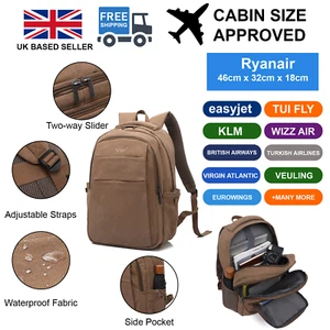 Zaino Borsa Impermeabile Per Portatile Borsa a Spalla Da Viaggio 32x18x46cm (Giallo) - Foto 1 di 16