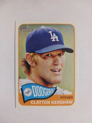 2014 Topps Heritage 300 Clayton Kershaw - Image 1 of 2