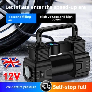 Heavy Duty 12V Electric Car Tyre Inflator Air Compressor Pump Portable 150PSI. - Picture 1 of 14