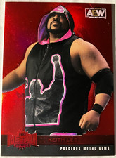 2022 SkyBox Metal Universe AEW Precious Metal Gem Red #138 Keith Lee #/100 BV$60