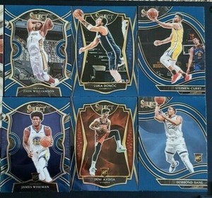 2020-21 Select Basketball Retail Blue BASE Cards with Rookies You Pick