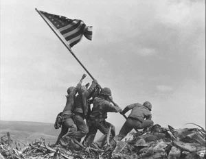 THE BATTLE OF IWO JIMA POSTER 24 X 36 Inches Looks Awesome! - Picture 1 of 1
