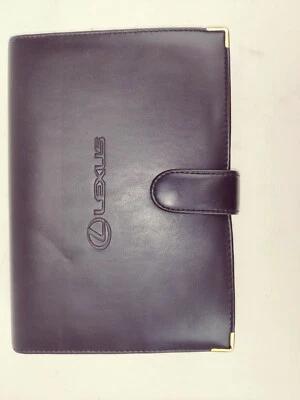 2005 Lexus RX 330 Owners Manual Leather Case Navigation Book +CD Good Condition  - Image 1 of 4