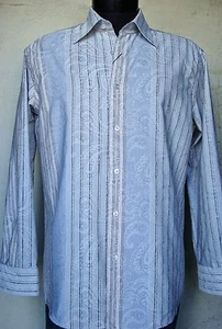 Camisa de vestir para bailarines para hombre - estilo 7250 beige - Imagen 1 de 1