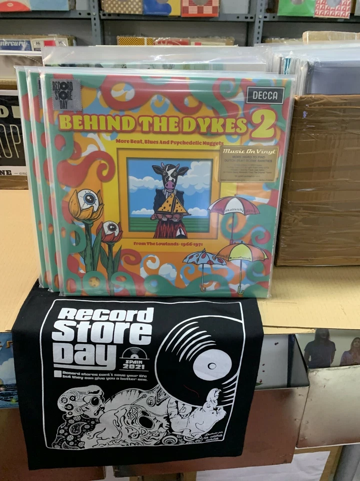 Behind The Dykes 2 2 LP More Hard Zu Find Dutch Beat Colour Vinyl RSD 2021 - Bild 1 von 1