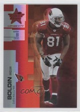 2007 Leaf Rookies & Stars Longevity Ruby /249 Anquan Boldin #41