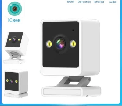 Mini Telecamera Smart WiFi IP Icsee 1080P FHD 2mp Sensore Movimento Audio 2 Vie - Immagine 1 di 4