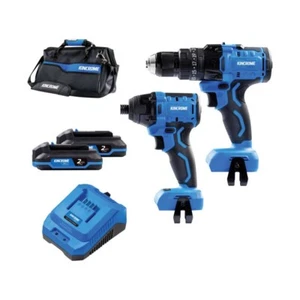 Kincrome PT18 18V 2 Piece Brushless Hammer Drill & Impact Driver Kit 2.0Ah - Picture 1 of 17